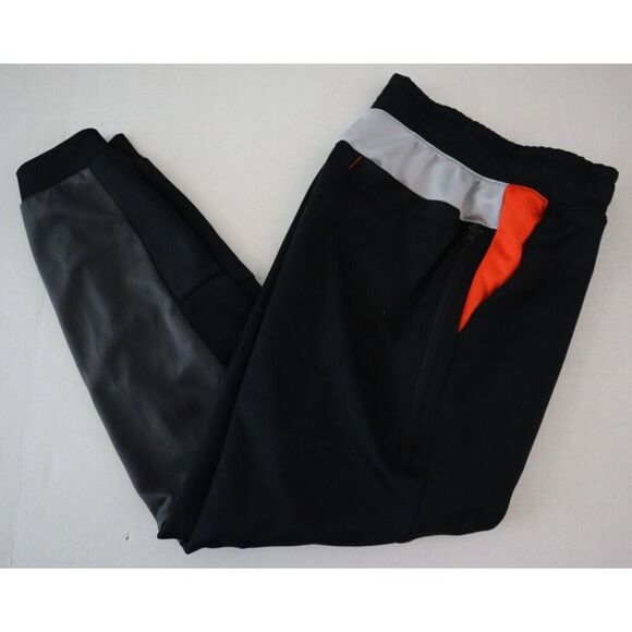 Nike DQ3525-891 Men's Sz S Orange/Black/Anthracite Tribute Smile Joggers - Picture 10 of 14